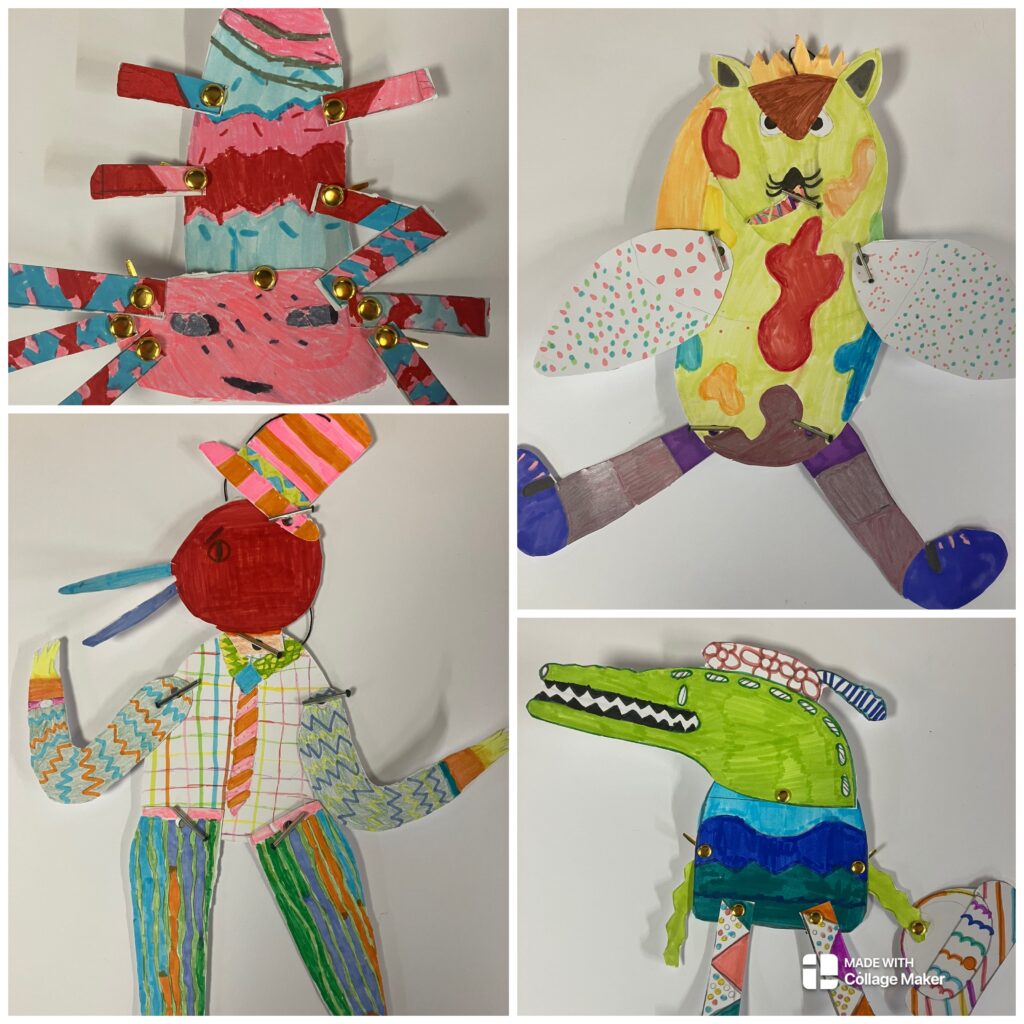 Year 7 Paper Puppets - Battle Abbey School